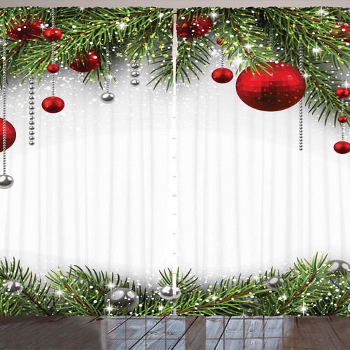 Weihnachten rustikale gardine - weihnachten,