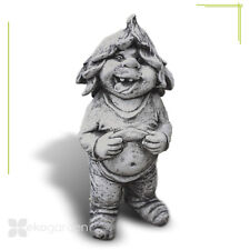 Gartenfigur Statue Troll Zunge