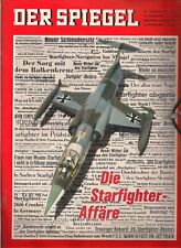 Der Spiegel  24. Januar 1966 Nr. 5 - "Die Starfighter-Affäre"