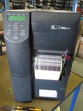 Zebra Z4M Plus Z4M00-200E-5000 Thermal Label Printer REWINDER BAD PRINTHEAD line