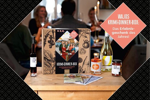 Krimi dinner für zuhause - krimi,
