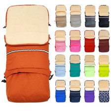 Baby-Joy Fußsack FINN XXL -110cm- Kinderwagen Winterfußsack Thermofußsack Buggy 