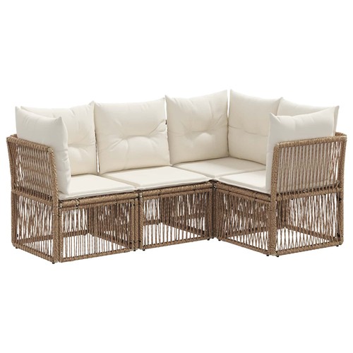 Vidaxl gartensofa set - gartensofa-set, 4