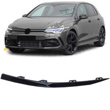 Für VW Golf 8 VIII GTI GTD R-Line 19-24 Stoßstange Spoiler Leiste GLANZ RECHTS
