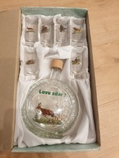 Glas Set DDR Jagd Jäger