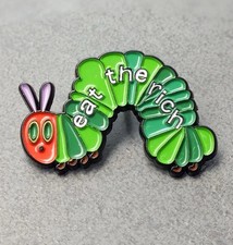 Raupe Nimmersatt Pin - Eat The