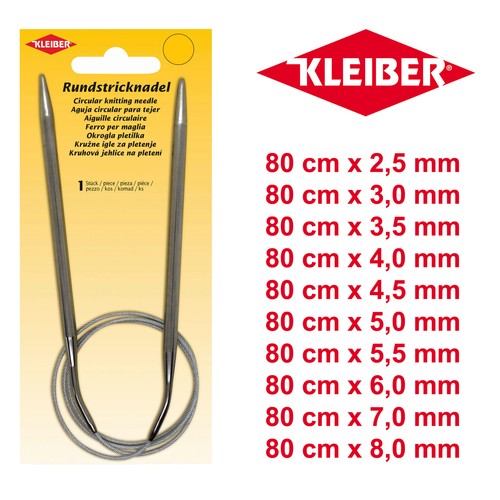 Rundstricknadeln 80cm