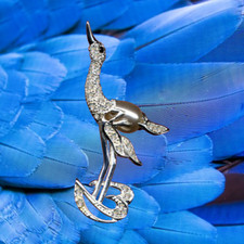 I Crane Colgante I Real Plata