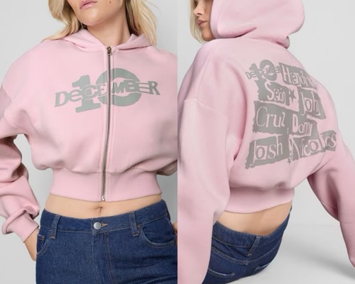 December damen hoodie kurz - december, damen-hoodie