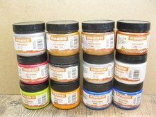 12 x 100ml Metallic Acryl Farben NEU Künstlerbedarf, Malen, Hobby