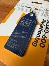 Aviationtag - Lufthansa Airbus A340 - D-AIHO - Blau