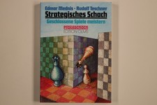 227589 Edmar Mednis STRATEGISCHES SCHACH Edition Olms Geschlossene Spiele