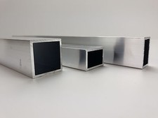 Aluminium vierkantrohr - aluminium, /