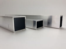 Aluminium Vierkantrohr / Rechteckrohr Alu Quadrat-Rohr Hohlpofil Aluprofil
