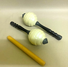 Alt 2 Rasseln aus Zelluloid / Musikinstrument