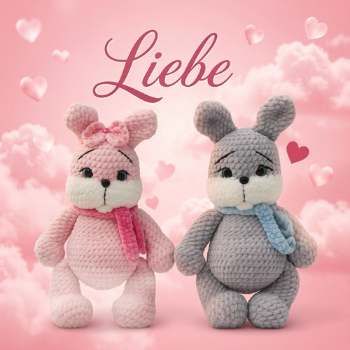 Amigurumi hase häschen junge - amigurumi,