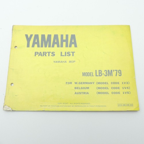 Yamaha bop - 3m,