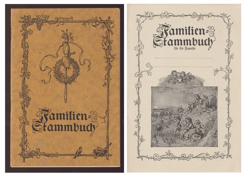 Familienstammbuch stammbuch - familienstammbuch,