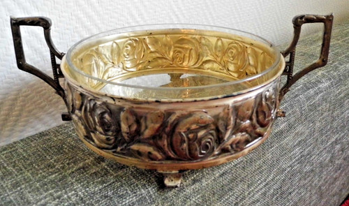 Antike jugendstil jardiniere - jugendstil,