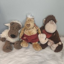 3 Nici Plüschtiere Affe mit