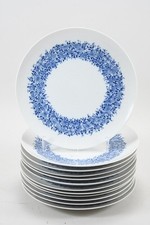 Q15L12- Rosenthal Porzellan 12x flache Teller Björn Wiinblad form romanze