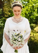 Mittelalter Hochzeitskleid mit