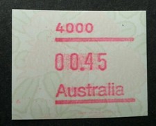 Australien Blumenautomat Flora (Frama Label Stempel) postfrisch