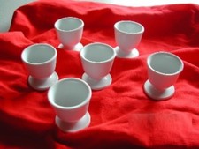 6 Schönwald Eierbecher weiß i.d.Dibbern Form