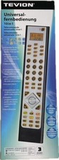 Universal - Fernbedienung 10 in 1 Tevion Silber für TV, VCR, CD, BluRay und mehr