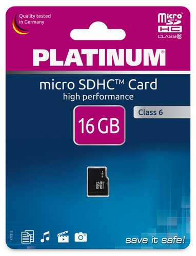 Platinum micro sdhc gb - platinum,