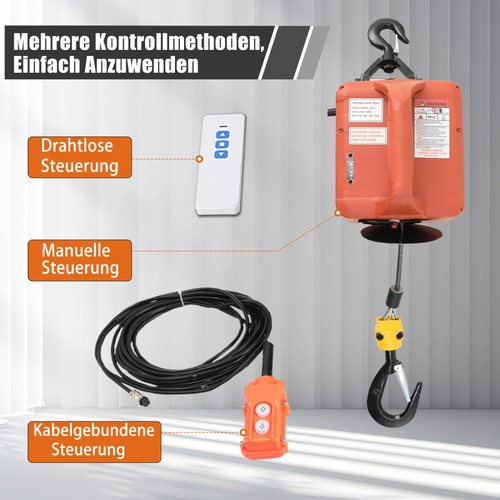 Elektrische seilwinde 500kg - elektrische,