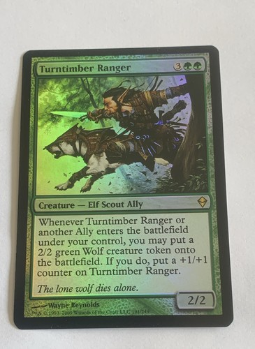 Mtg turntimber ranger foil - ranger,