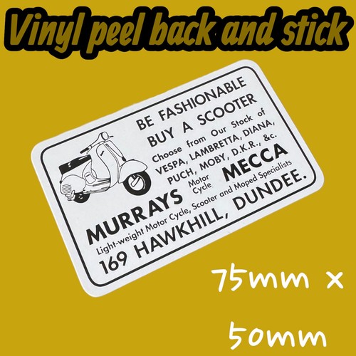 Murray mecca classic vespa - murray’s,