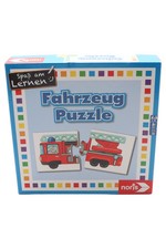 Noris Fahrzeug Puzzle Memo Spiel Kinder Gedächtnisspiel ab 3 Jahren