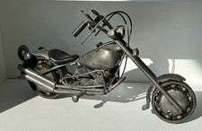 Vintage Metall Motorrad Deko