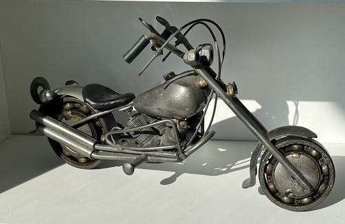 Vintage metall motorrad - vintage, deko