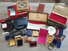 Konvolut alte / antike Schmuckkästchen, Schatullen, Schmuckschachteln  -28 Stück