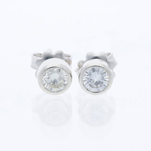 Diamanten stecker ohrringe - diamanten,