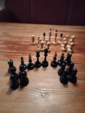 Schachfiguren Wiener Kaffeehaus Stil für FG 4,5 cm