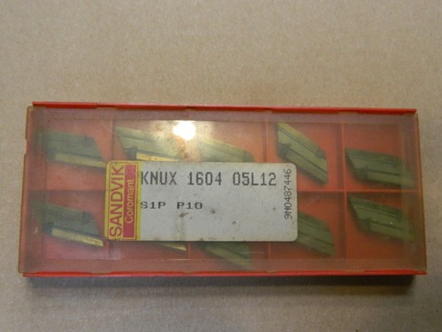 10x wendeplatten sandvik knux - sandvik,