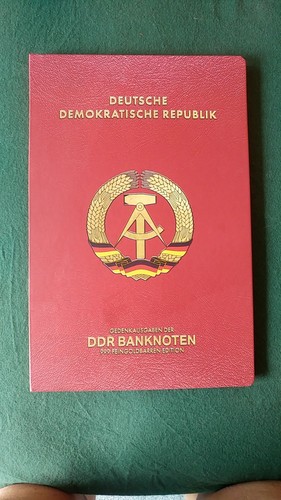 Gedenkausgabe ddr banknoten - gedenkausgabe,