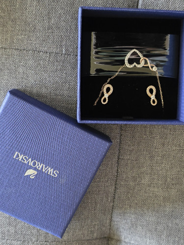 Swarovski schmuckset halskette - schmuckset,
