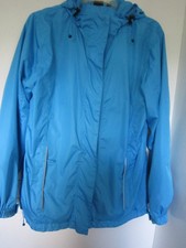 Damen Outdoor Allwetter Jacke mit Kapuze in blau Gr. M 40/42 von CRANE