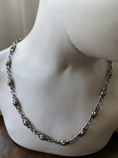 Halskette Collier Rosenmuster