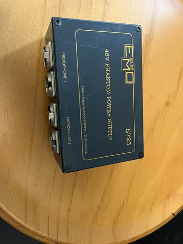 48v phantom power - supply, emo
