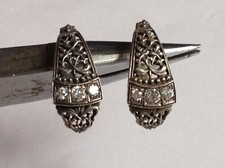 Silber Ohrringe UdSSR Vintage