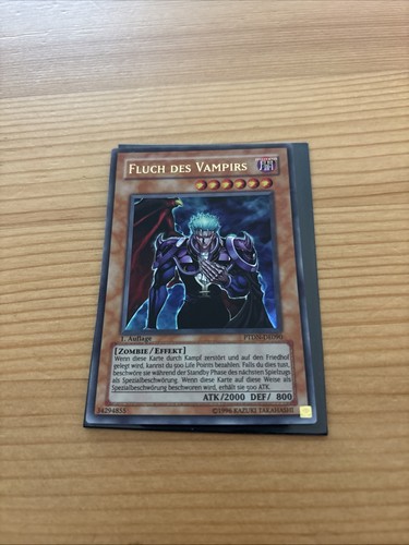 Fluch des vampirs - yu-gi-oh,