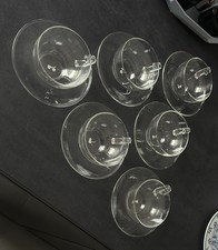 6 Teetassen m,. Untertassen