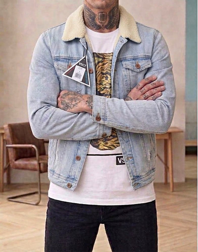 Vsct herren jeansjacke denim - vsct,