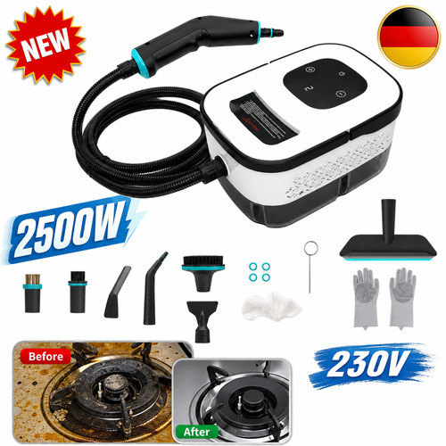 2500w dampfreiniger handgerät - 2500w,